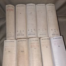 Libros de segunda mano: LA PALABRA DE CRISTO,VERBUM VITAE, DR. ANGEL HERRERA ,10 TOMOS FIRMADOS Y DEDICATORIA OBISPO MÁLAGA