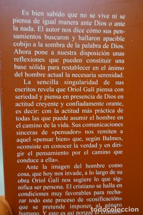 Libros de segunda mano: Desde el clima de la F&eacute; - Oriol Gali For&eacute;s - NUEVO - Foto 4