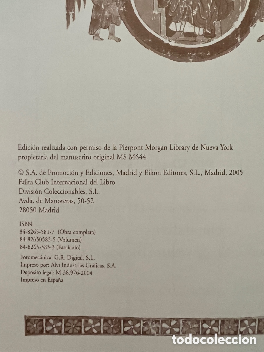 Libros de segunda mano: Facs&iacute;mile Beato de Li&eacute;bana - Foto 5