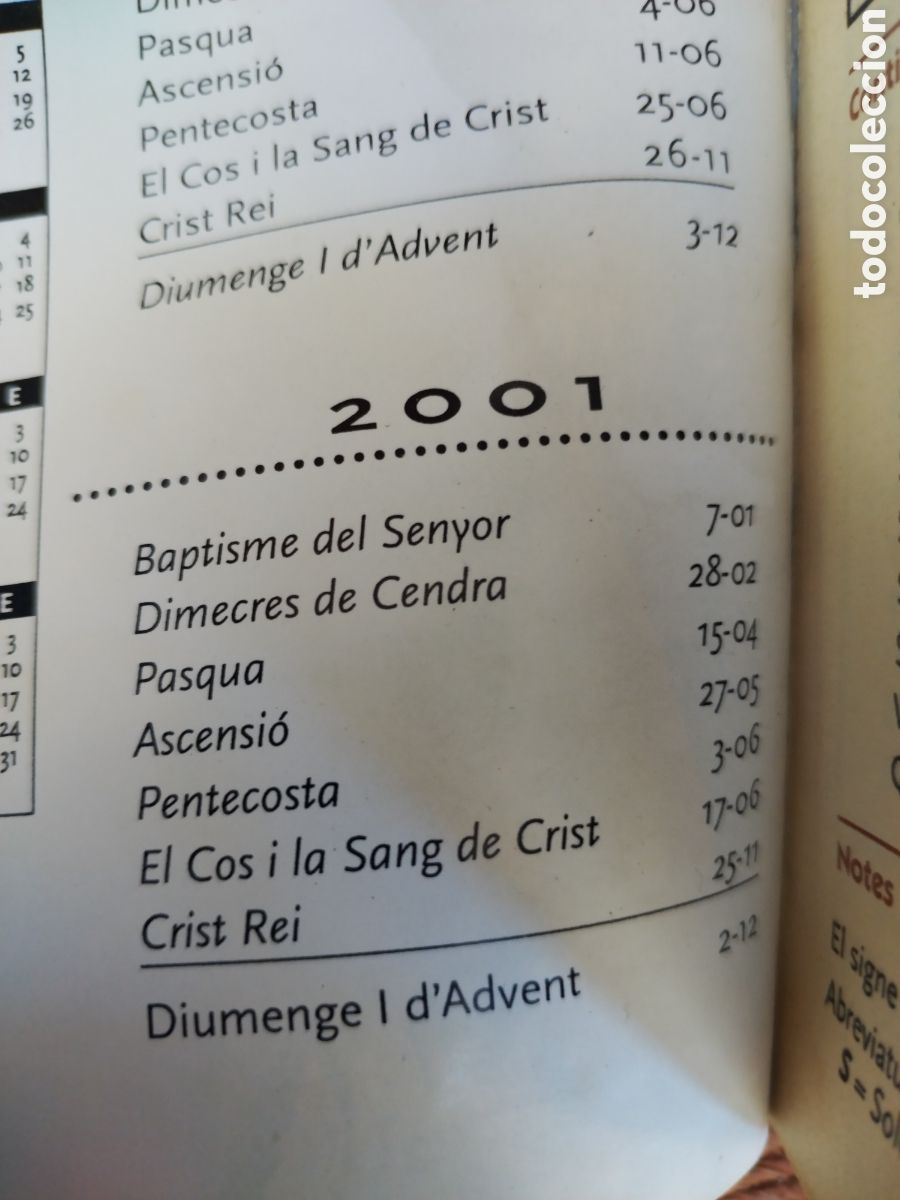 Libros de segunda mano: LA MISA DE CADA DIA a&ntilde;o 2001 - Foto 2