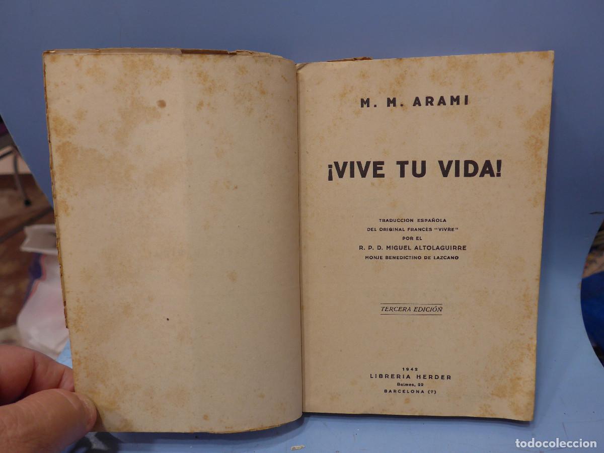 Libros de segunda mano: VIVE TU VIDA - M. M. ARAMI - Foto 5