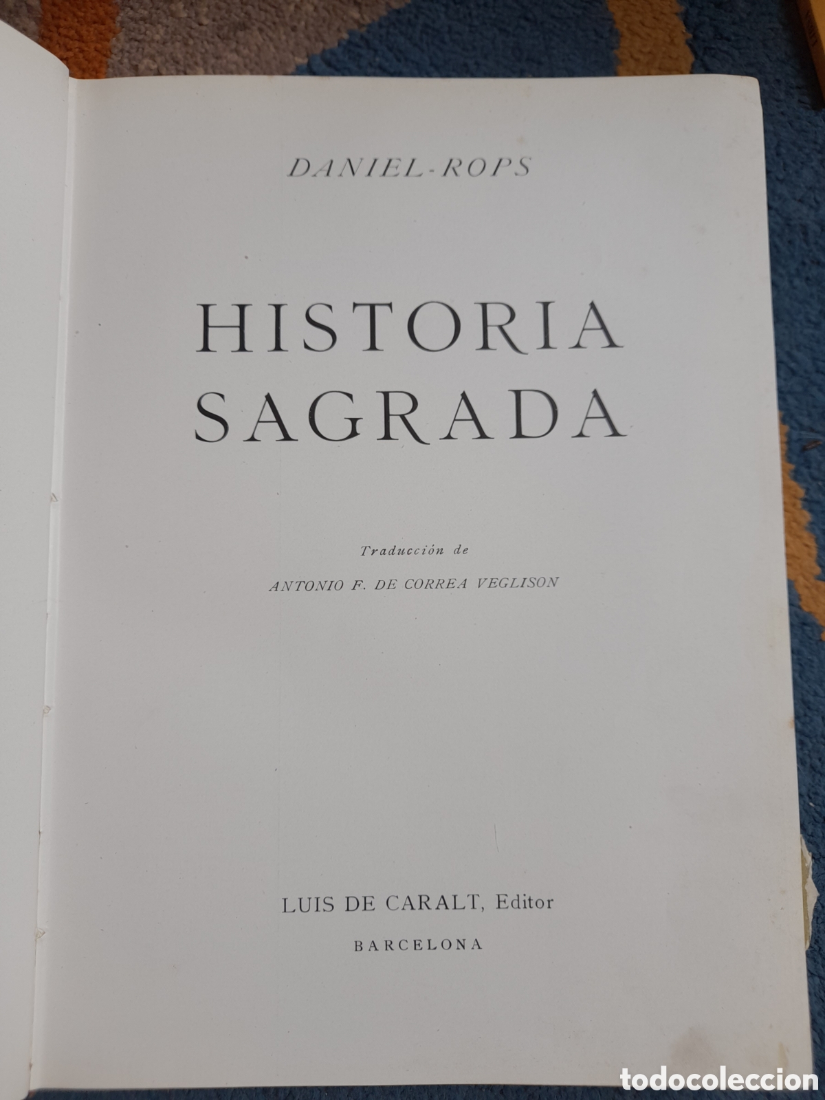 Libros de segunda mano: Historia sagrada. Daniel Rops - Foto 3
