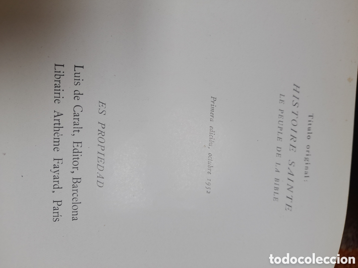 Libros de segunda mano: Historia sagrada. Daniel Rops - Foto 4