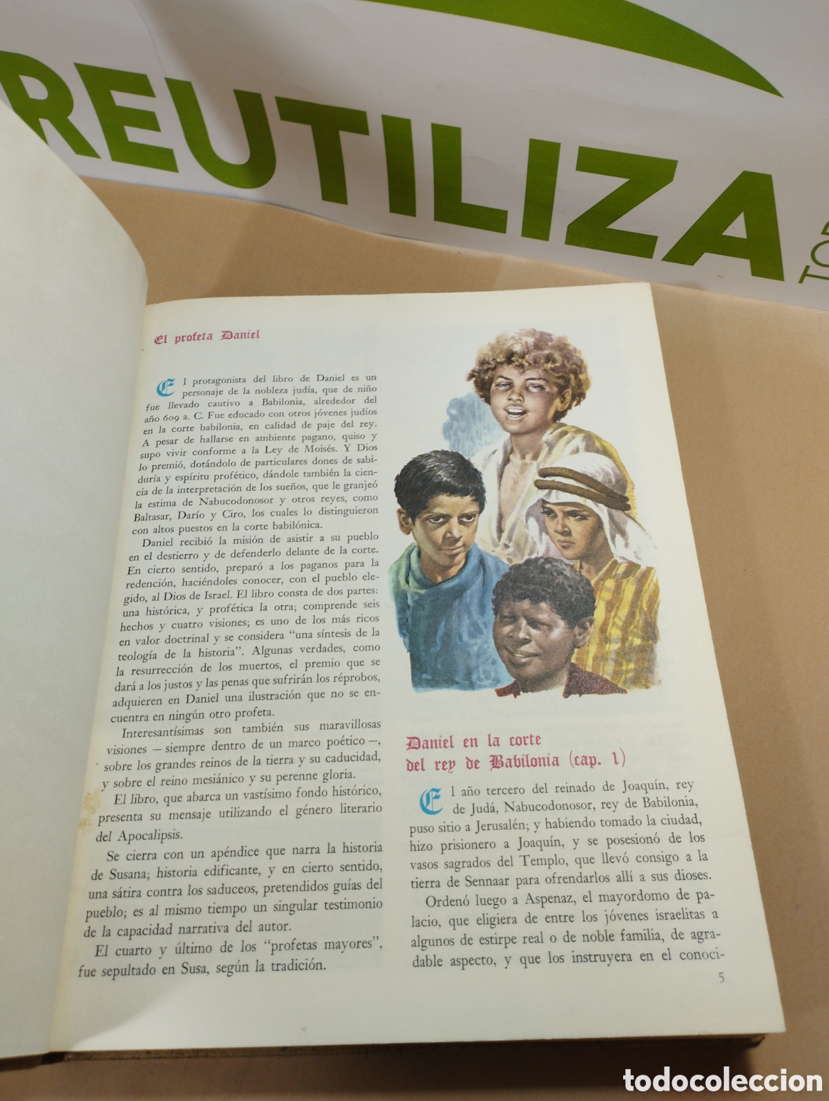 Libros de segunda mano: La biblia. Ediciones Codex. 3 tomos. - Foto 7