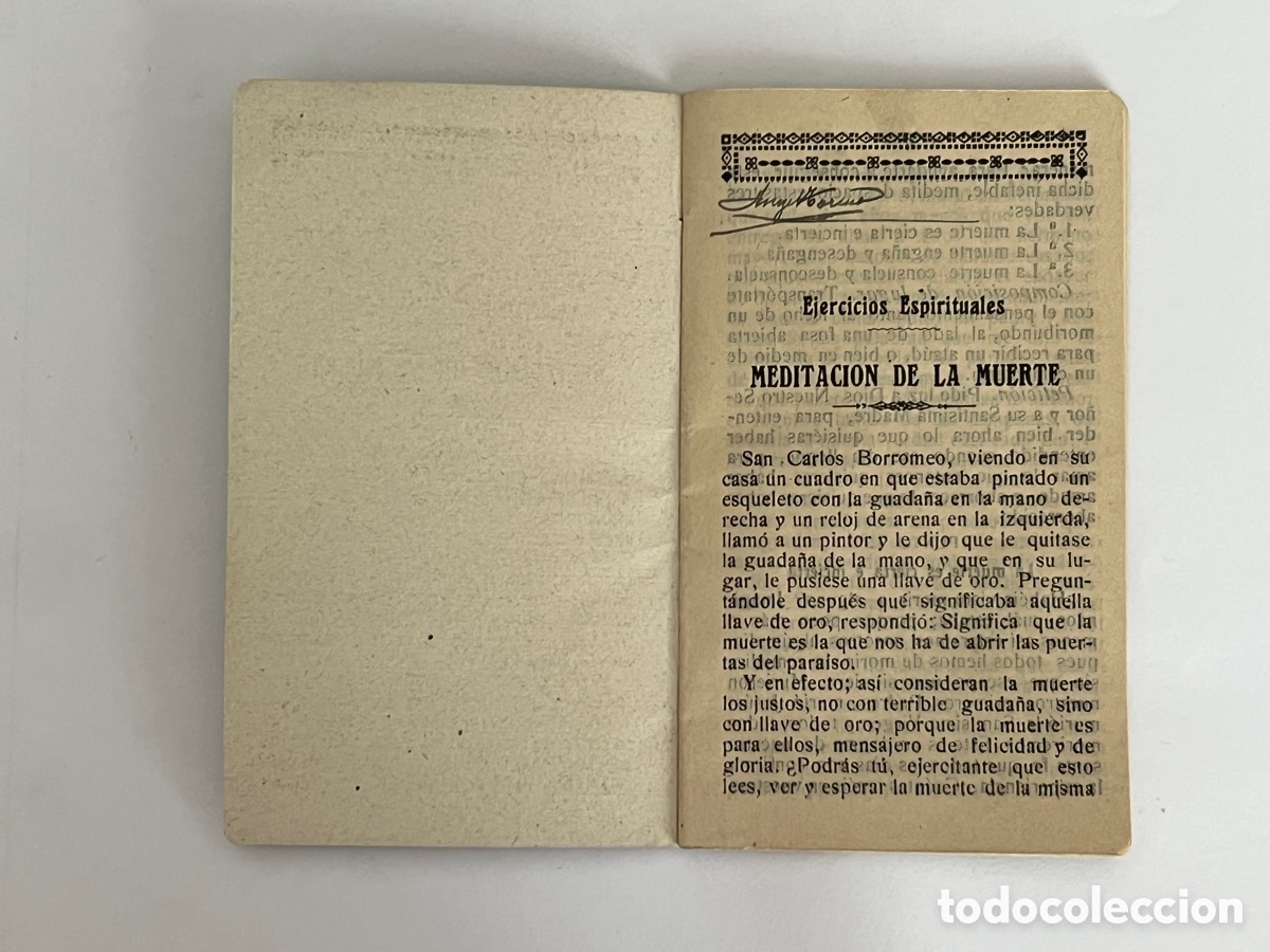 Libros de segunda mano: LIBRO. Ejercicios Espirituales IGNACIANOS.. Meditaci&oacute;n de la Muerte&hellip; - Foto 2