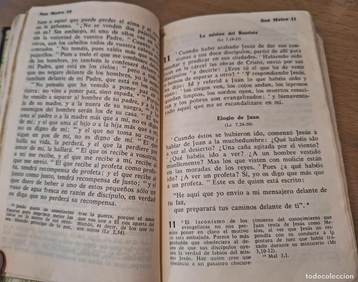 Libros de segunda mano: Nuevo testamento libro 1967 versi&oacute;n directa del texto original griego - Foto 7