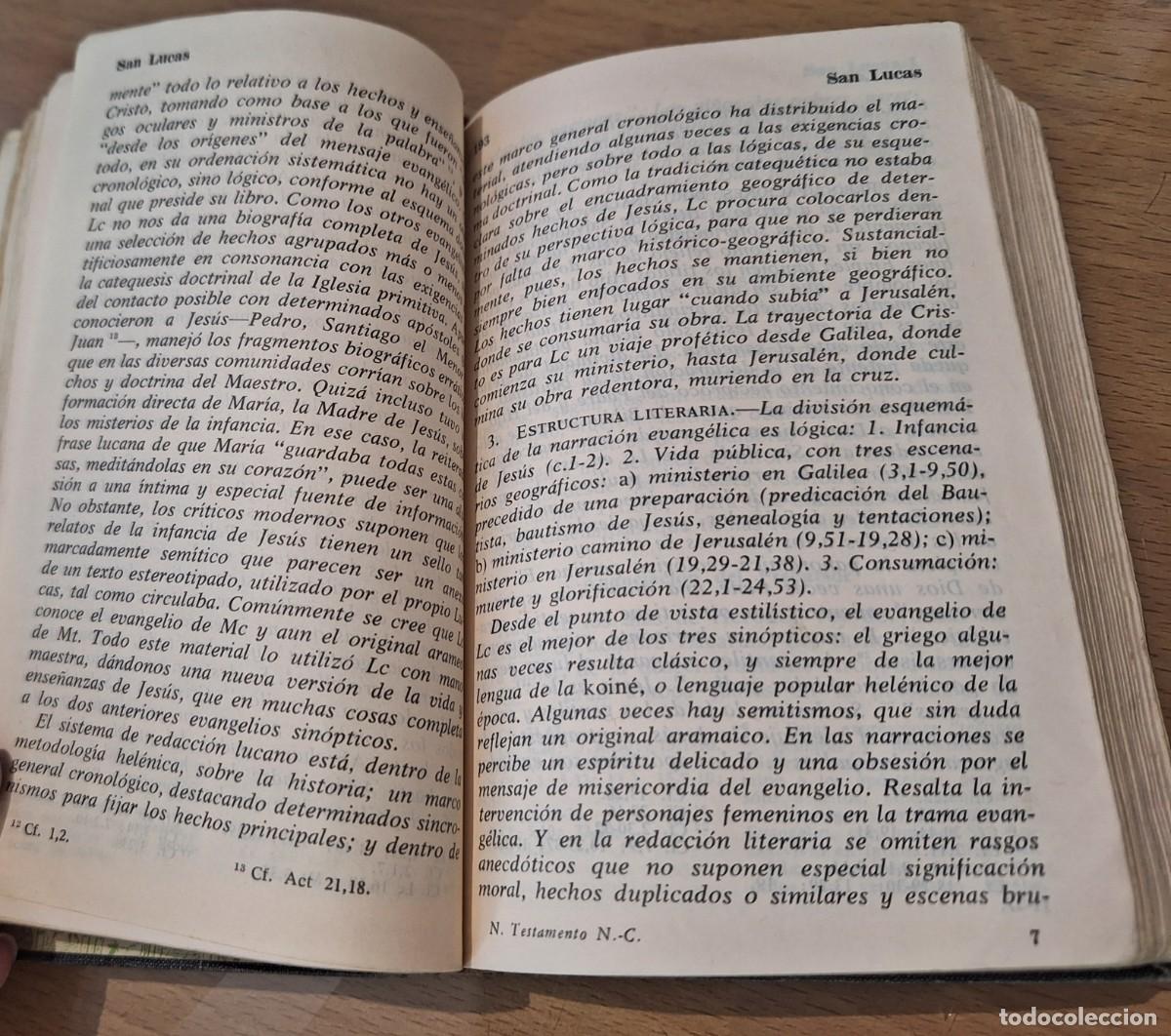 Libros de segunda mano: Nuevo testamento libro 1967 versi&oacute;n directa del texto original griego - Foto 8