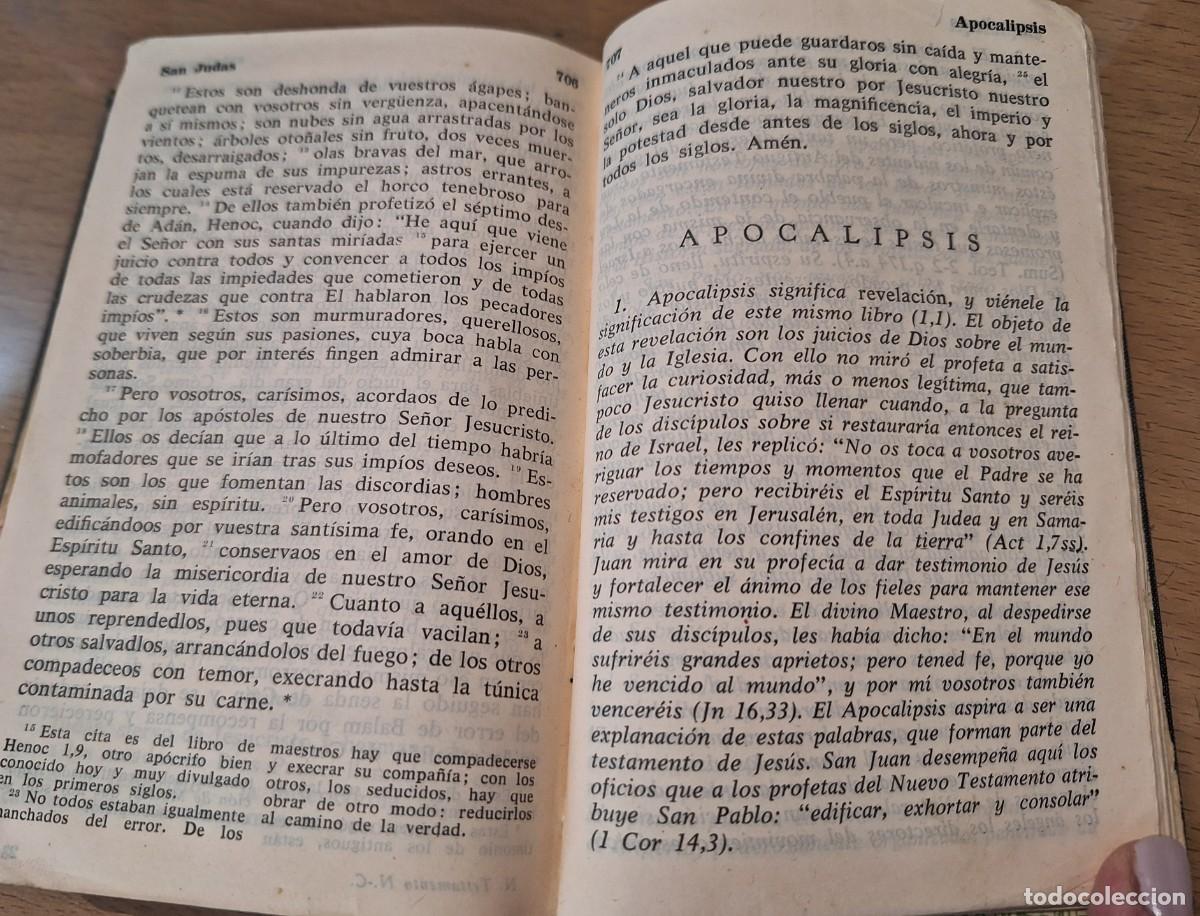 Libros de segunda mano: Nuevo testamento libro 1967 versi&oacute;n directa del texto original griego - Foto 10