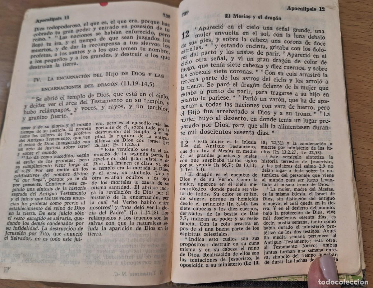 Libros de segunda mano: Nuevo testamento libro 1967 versi&oacute;n directa del texto original griego - Foto 11