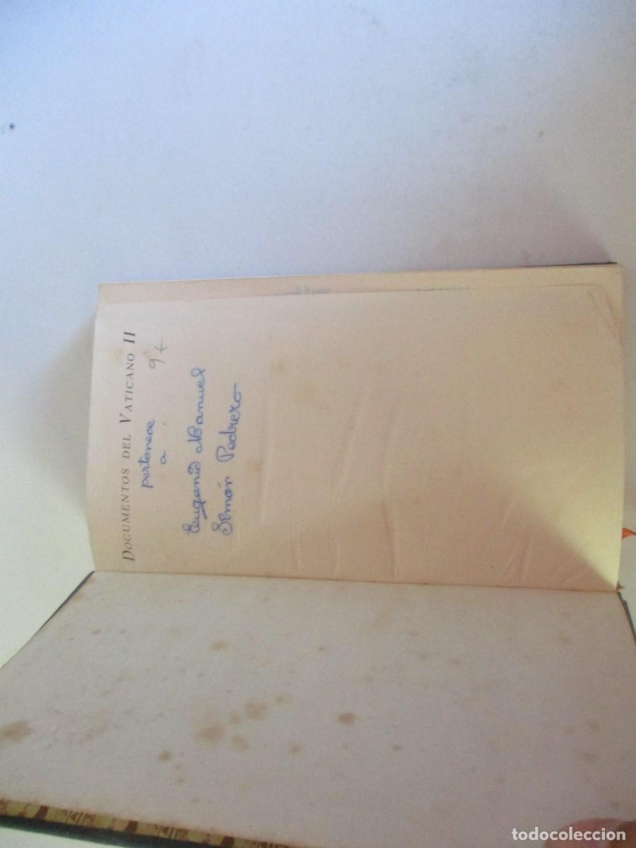 Libros de segunda mano: Documentos del Vaticano II W21391 - Foto 2