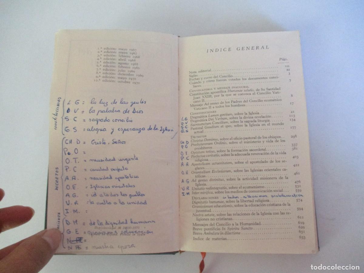 Libros de segunda mano: Documentos del Vaticano II W21391 - Foto 3