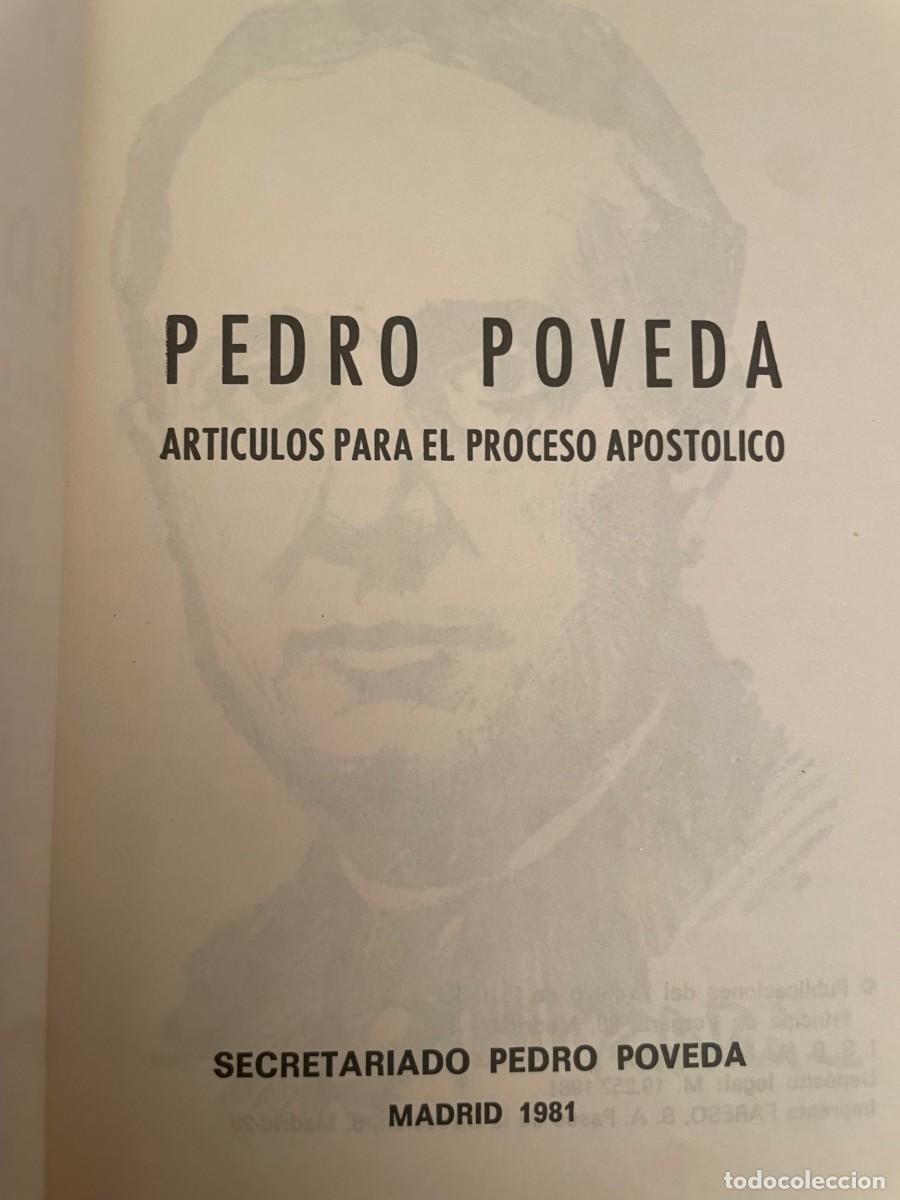 Libros de segunda mano: Pedro Poveda (libro religioso) - Foto 2