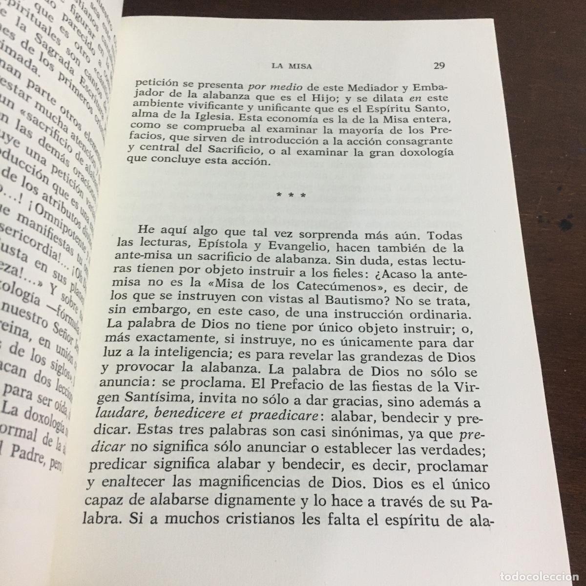 Libros de segunda mano: LA MISA. - ROGUET, A. M REF: 1529 - Foto 2