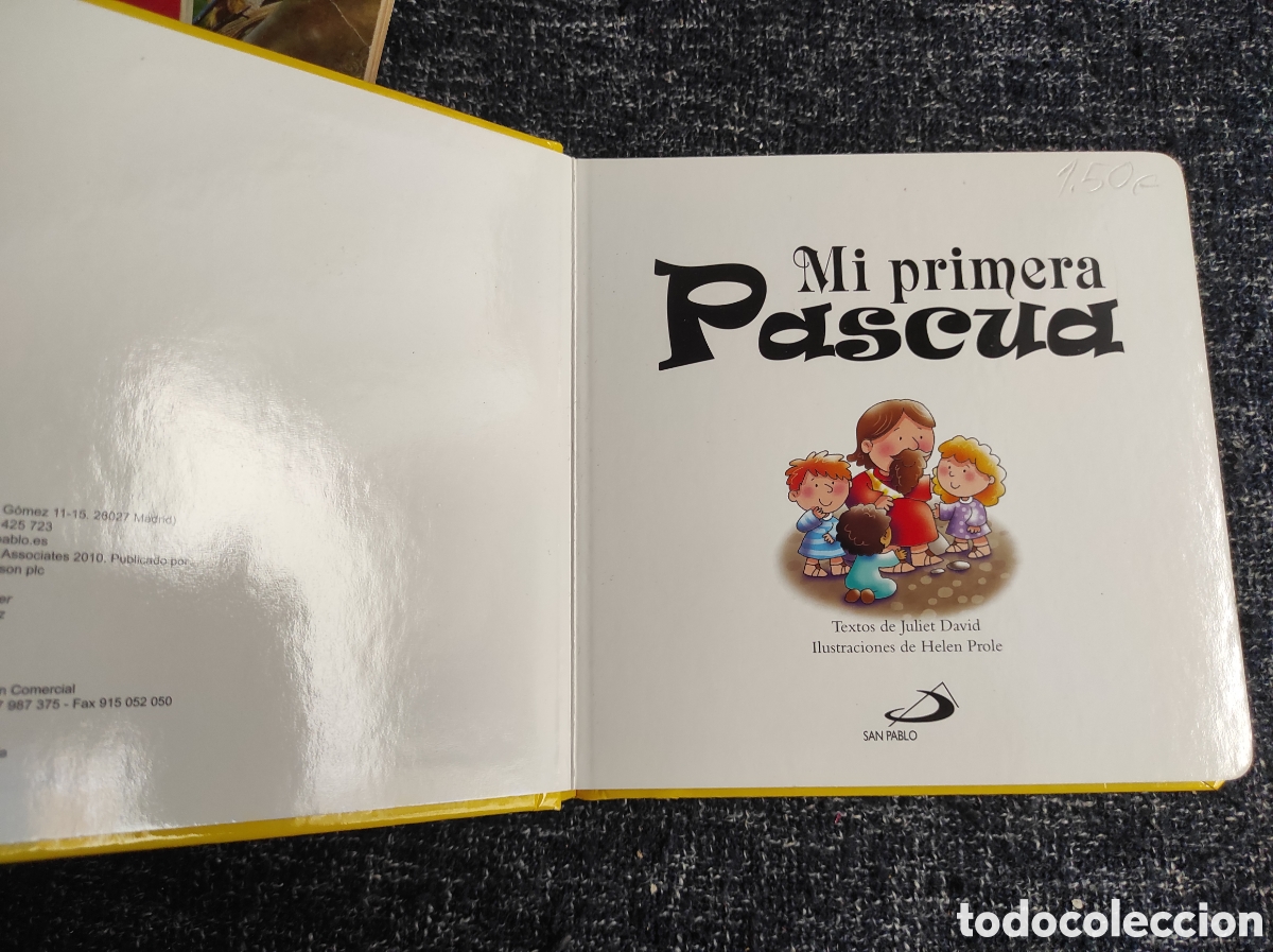 Libros de segunda mano: MI PRIMERA PASCUA - SAN PABLO - LIBRO INFANTIL - Foto 2
