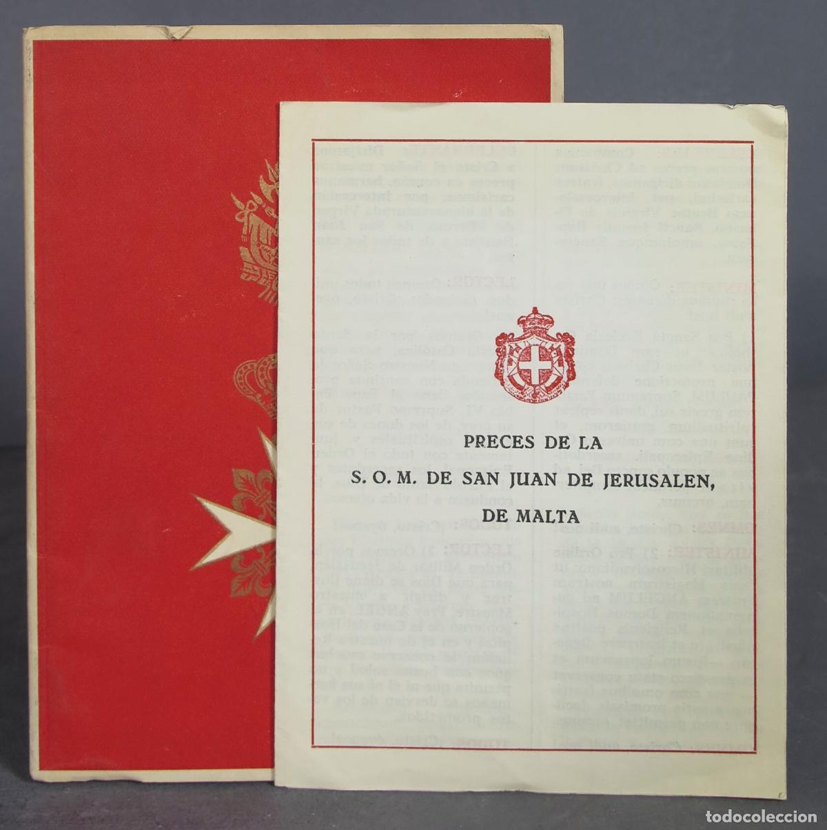 Libros de segunda mano: DEBERES DE LA NOBLEZA EN LA HORA PRESENTE. PRECES DE LA SOM DE MALTA - Foto 1