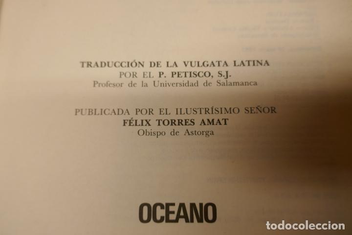 Libros de segunda mano: Sagrada Biblia - Editorial Oc&eacute;ano - Foto 9