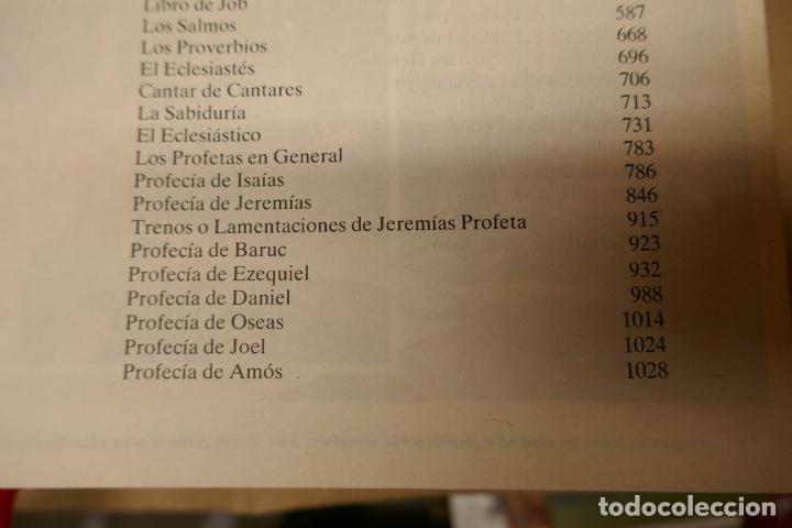 Libros de segunda mano: Sagrada Biblia - Editorial Oc&eacute;ano - Foto 15