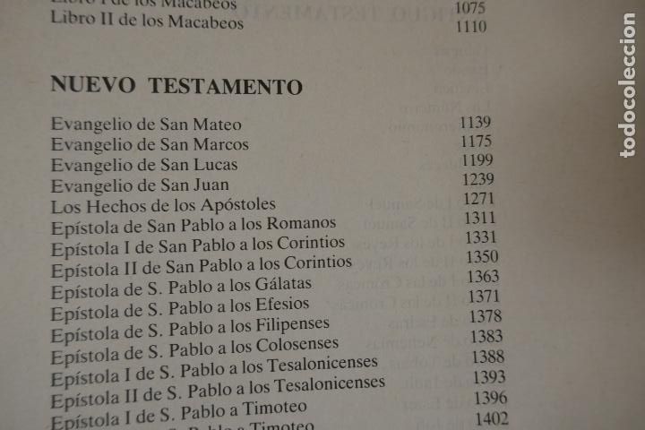 Libros de segunda mano: Sagrada Biblia - Editorial Oc&eacute;ano - Foto 17