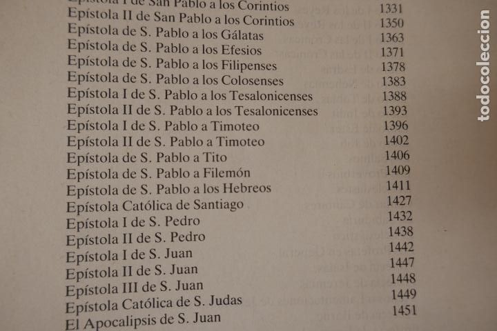 Libros de segunda mano: Sagrada Biblia - Editorial Oc&eacute;ano - Foto 18