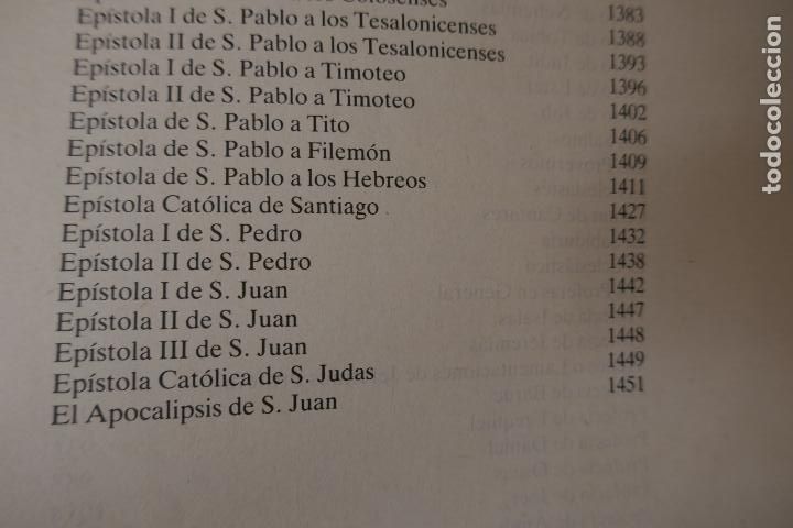 Libros de segunda mano: Sagrada Biblia - Editorial Oc&eacute;ano - Foto 19