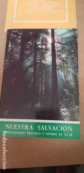 Libros de segunda mano: NUESTRA SALVACION DEVOCIONARIO PRACTICO Y SENTESIS DE LA FE