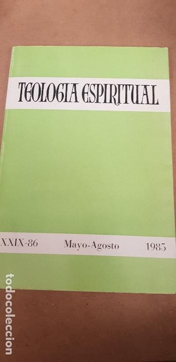 Libros de segunda mano: TEOLOGIA ESPIRITUAL - Foto 1