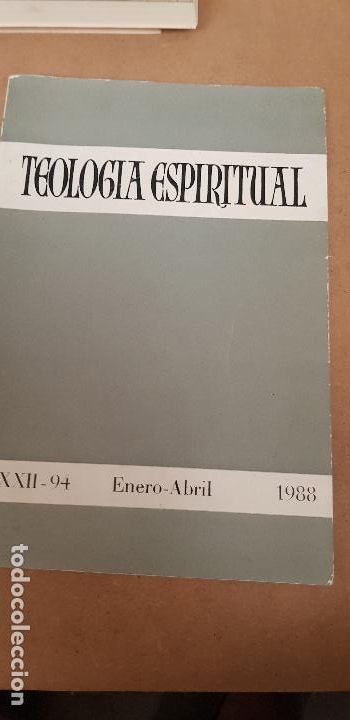Libros de segunda mano: TEOLOGIA ESPIRITUAL - Foto 1