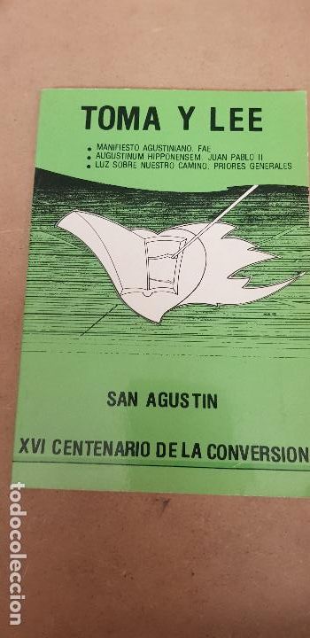 Libros de segunda mano: TOMA Y LEE-SAN AGUSTIN