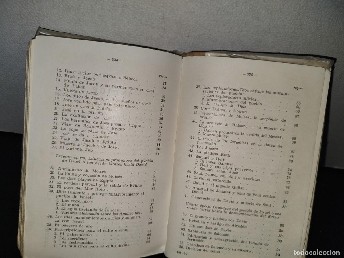 Libros de segunda mano: 177- COMPENDIO DE LA HISTORIA B&Iacute;BLICA - L. C. BUSINGER - 1964 - Foto 6