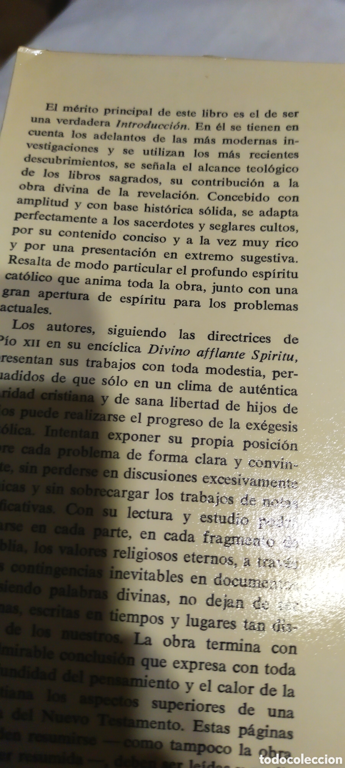 Libros de segunda mano: Introducci&oacute;n a la Biblia 2 tomos - Foto 5