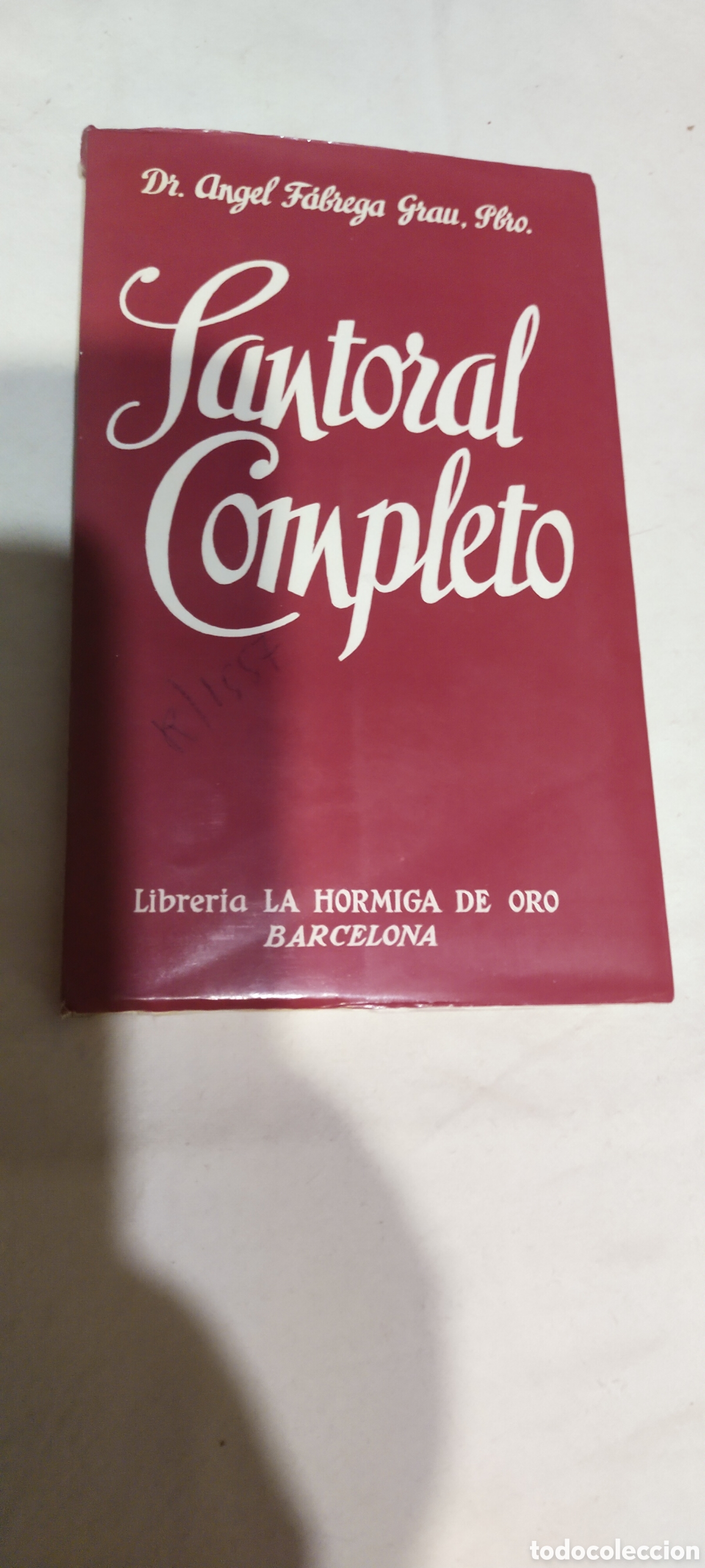 Libros de segunda mano: Santoral completo la hormiga de oro 1974