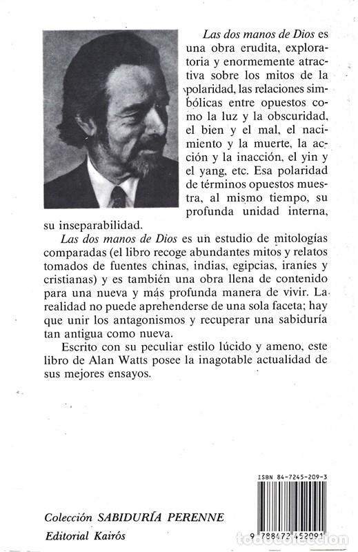 Libros de segunda mano: LAS DOS MANOS DE DIOS ALAN WATTS - Foto 2