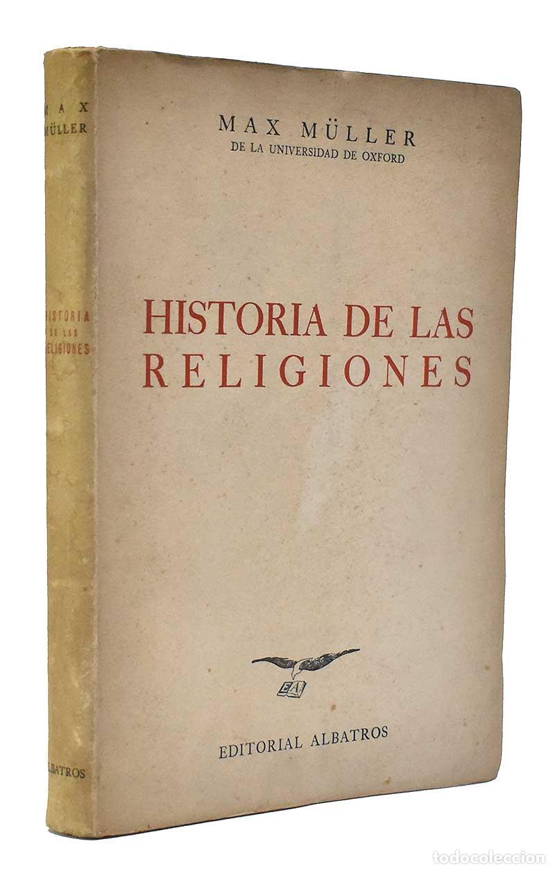 Libros de segunda mano: Historia de las religiones - Max M&uuml;ller - Foto 1
