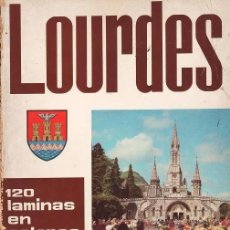 Libros de segunda mano: LOURDES - TIERRA DE LA ESPERANZA - 120 LAMINAS EN COLOR - ED. PURIGRAF - AÑO 1978