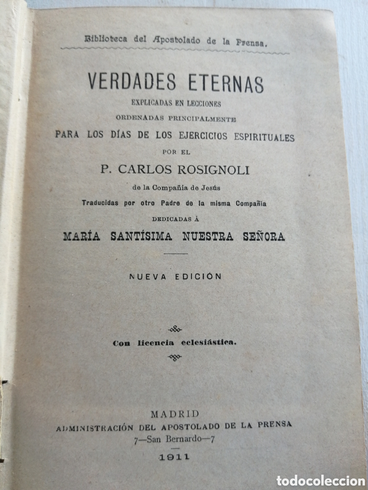 Libros de segunda mano: Libro religioso antiguo - Foto 2