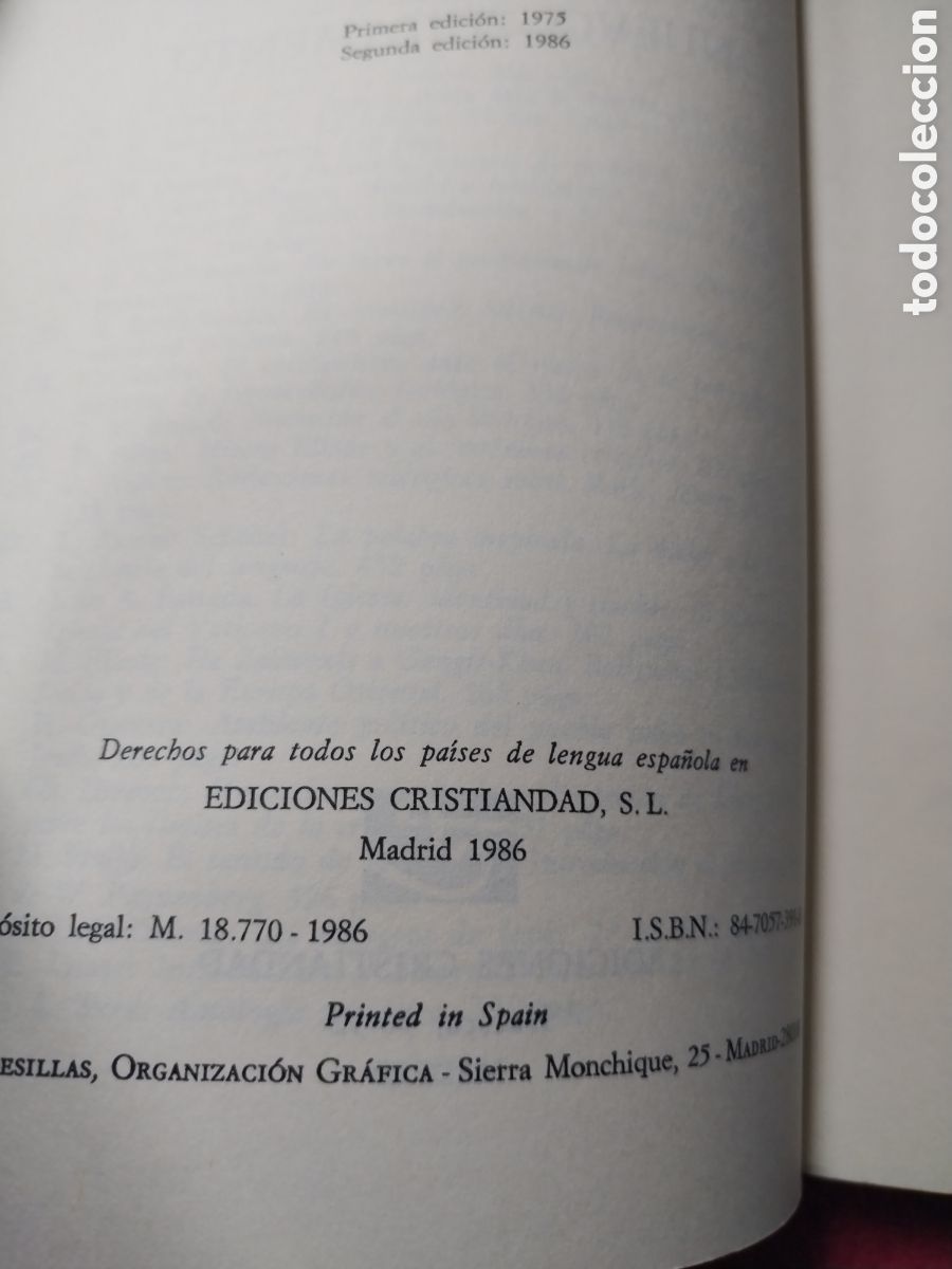 Libros de segunda mano: INTRODUCCION AL NUEVO TESTAMENTO a&ntilde;o 1986 - Foto 2