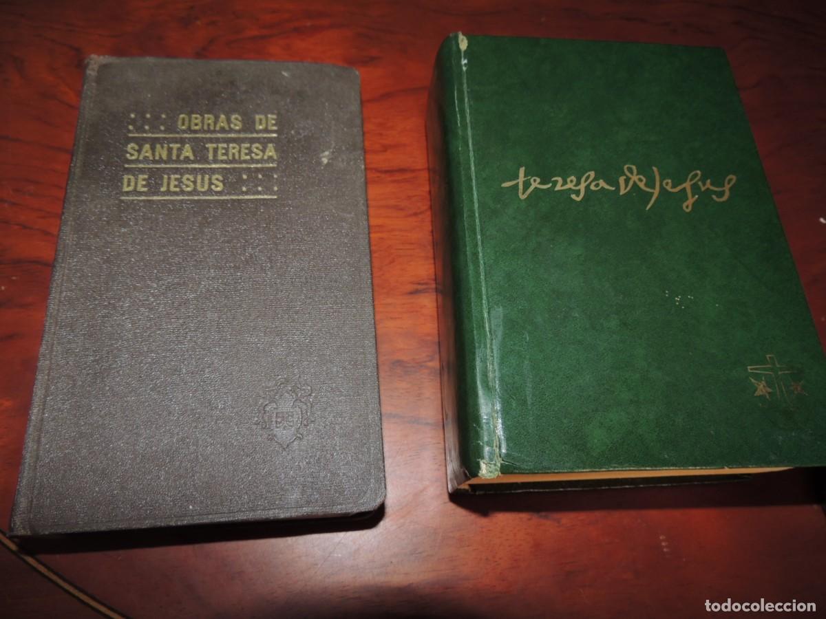 Libros de segunda mano: STA.TERESA JESUS OBRAS COMPLETAS EDE-OBRAS DE SANTA TERESA JESUS P.SILVERIO, DOS OBRAS