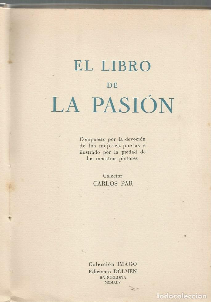 Libros de segunda mano: EL LIBRO DE LA PASI&Oacute;N - COLECTOR CARLOS PAR - Foto 8