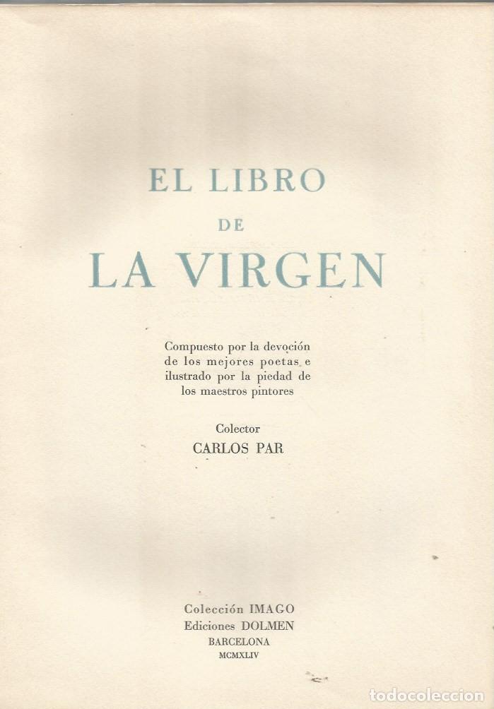 Libros de segunda mano: EL LIBRO DE LA VIRGEN - COLECTOR CARLOS PAR - Foto 2