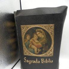 Libros de segunda mano: SAGRADA BIBLIA. VERSION DIRECTA DE LOS TEXTOS PRIMITIVOS. MONS. JUAN STRAUBINGER. 1958. LEER.