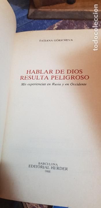 Libros de segunda mano: HABLAR DE DIOS RESULTA PELIGROSO - Foto 2