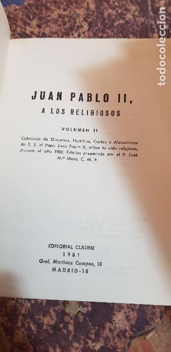 Libros de segunda mano: JUAN PABLO II - Foto 2