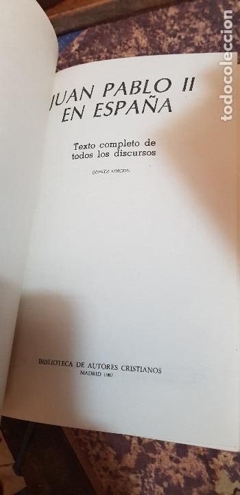 Libros de segunda mano: JUAN PABLO II EN ESPA&Ntilde;A - Foto 2