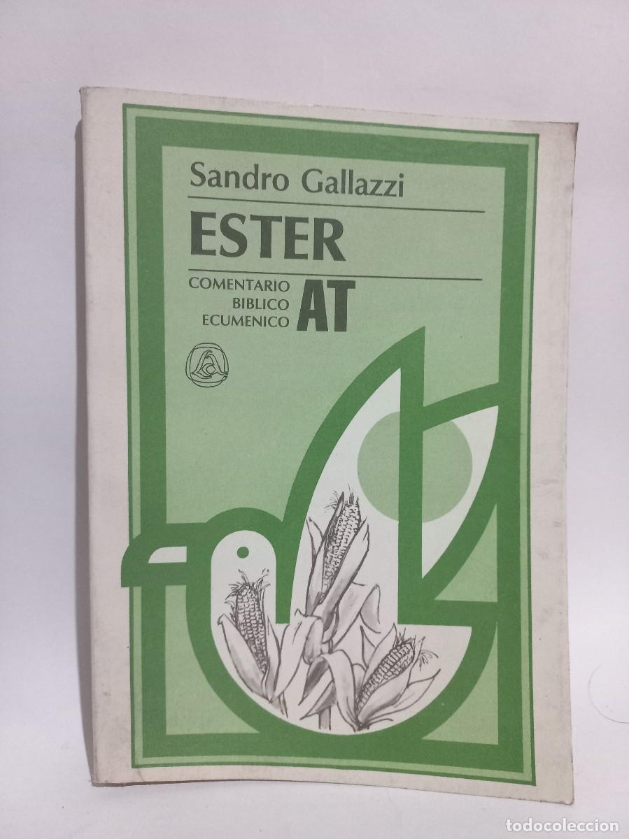 Libros de segunda mano: Sandro Gallazzi - Ester - 1989 - Foto 1