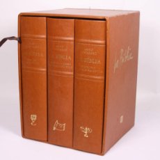 Libros de segunda mano: 3 TOMOS / LIBROS - LA BÍBLIA, ILUSTRADA POR PERICO PASTOR - ENCICLOPÈDIA CATALANA, 2007 #TESU