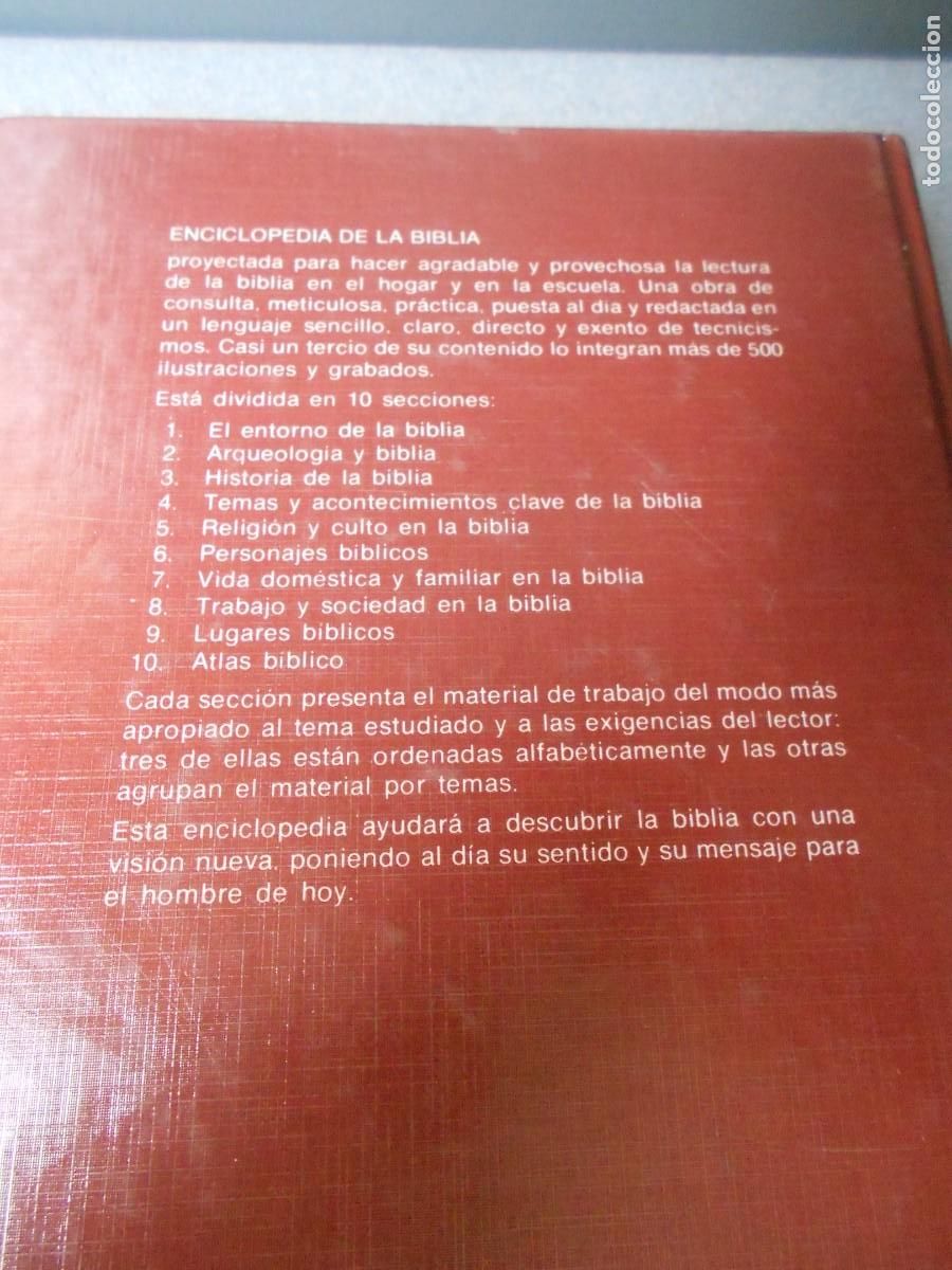 Libros de segunda mano: ENCICLOPEDIA DE LA BIBLIA - Foto 13