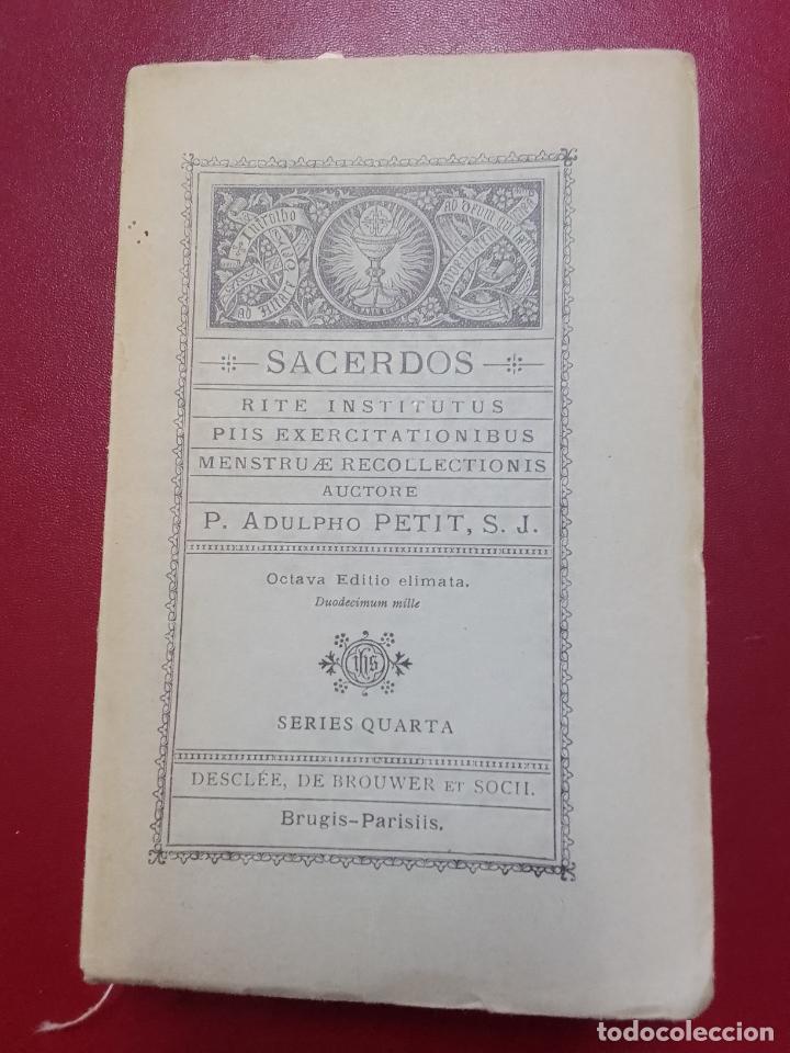 Libri di seconda mano: Adulpho Petit Sacerdos Rite institutus piis exercitationibus menstruae recollectionis. Series quarta