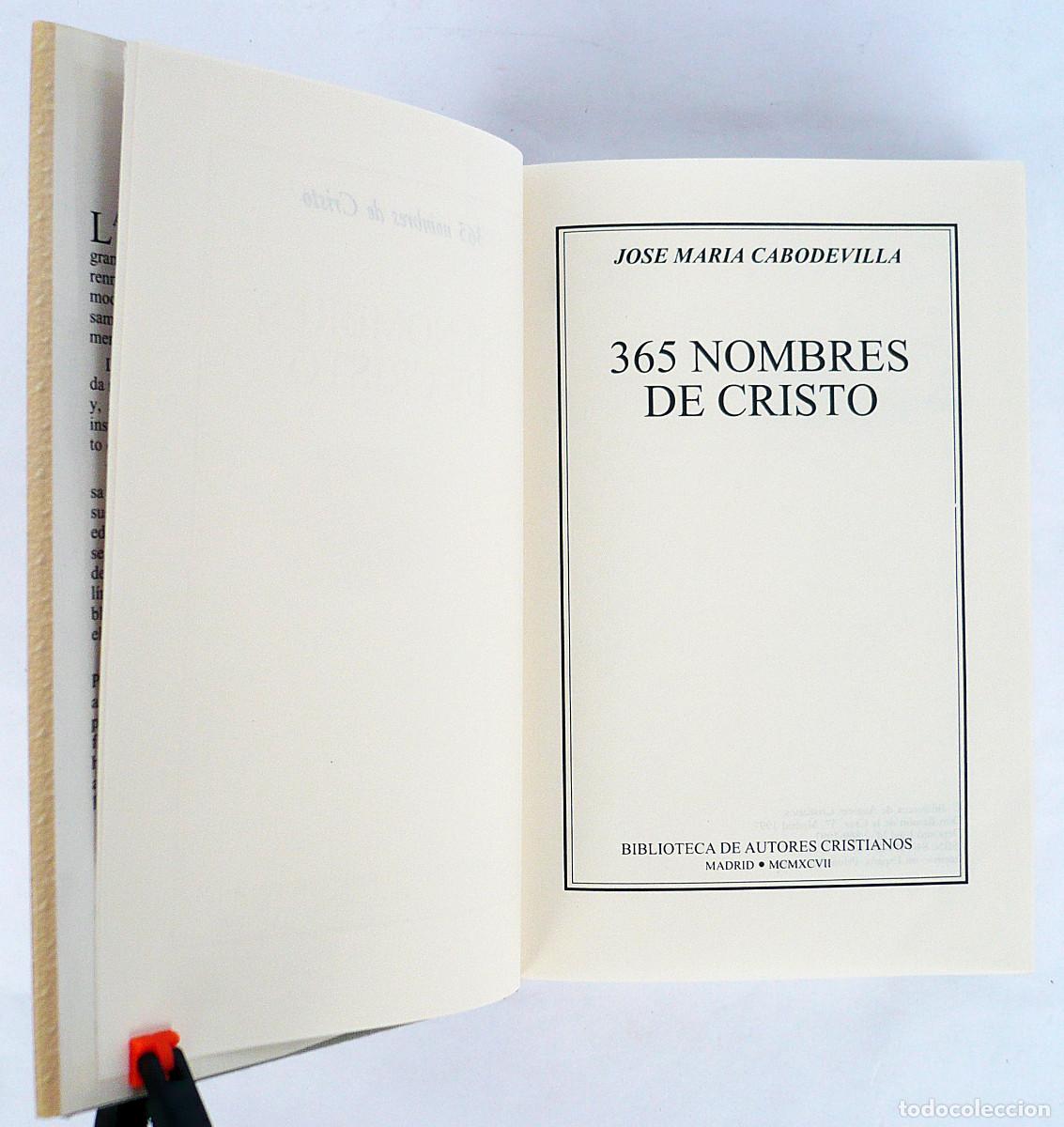 Libros de segunda mano: 365 nombres de Cristo - Foto 4