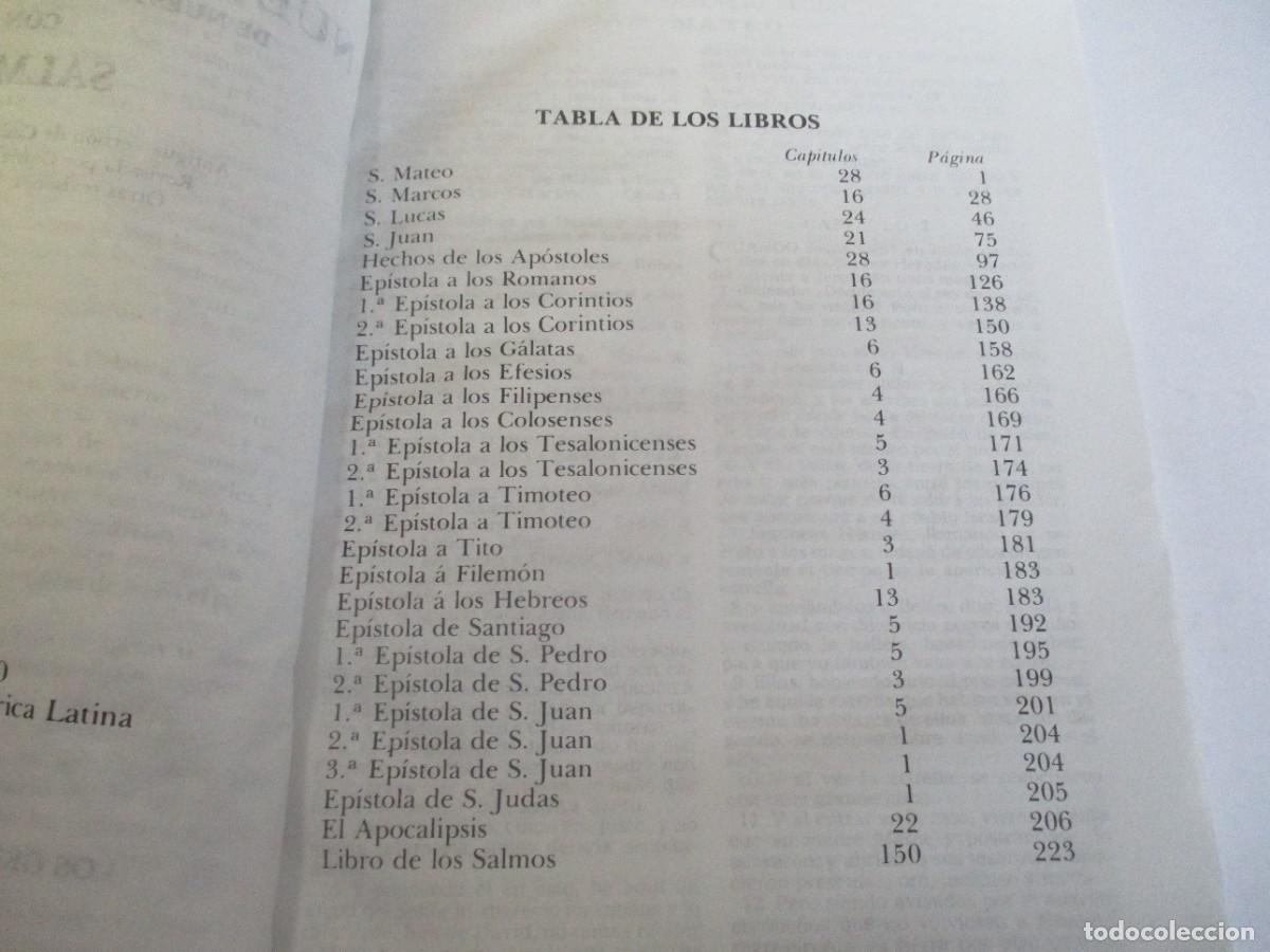 Libros de segunda mano: Nuevo Testamento Salmos W22457 - Foto 2