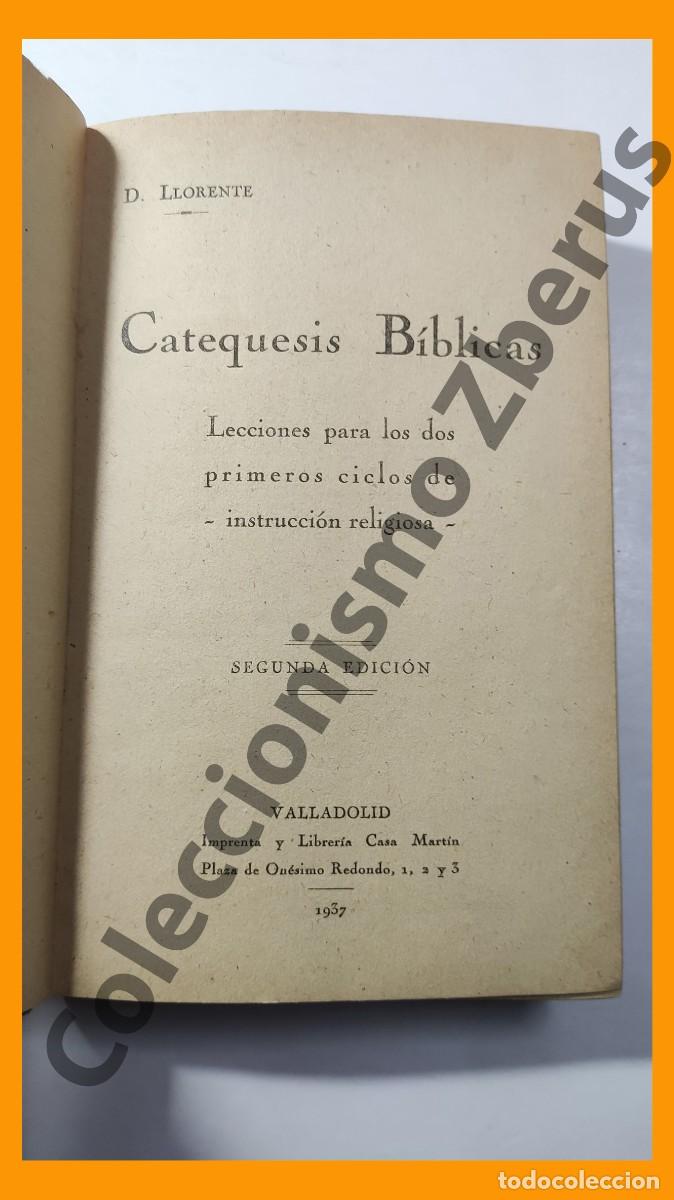 Libros de segunda mano: Catequesis Biblicas - Daniel Llorente - Foto 2